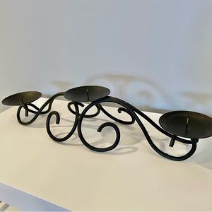 Wrought Iron Candle Holder